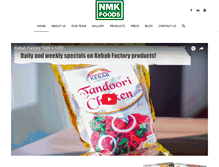 Tablet Screenshot of nmkfoods.com